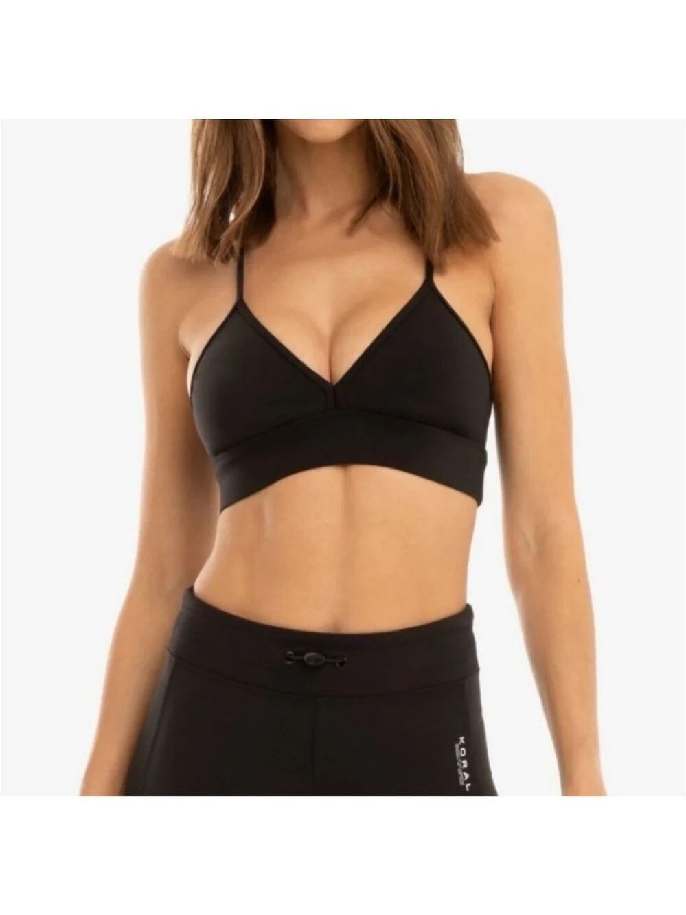 Koral Era Blackout Sports Bra Sz Small